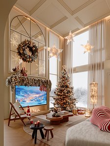 Christmas Home 3D model