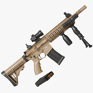 Machine Gun 17 Sandal All PBR Unity UE Textures