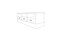 Laura Ashley Garrat 3서랍 와이드 TV 장치