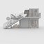 3D model Container Cafe 7