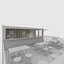 3D model Container Cafe 7