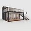 3D model Container Cafe 7
