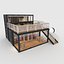 3D model Container Cafe 7