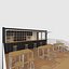 3D model Container Cafe 7