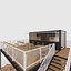 3D model Container Cafe 7