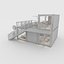 3D model Container Cafe 7