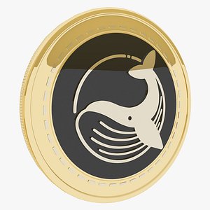 Blue Whale EXchange Cryptocurrency Gold Coin