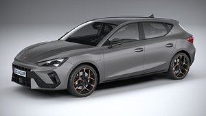 Cupra Leon 2025 3D model