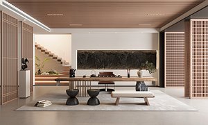 modern office 3D model
