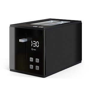 black toaster 3D model