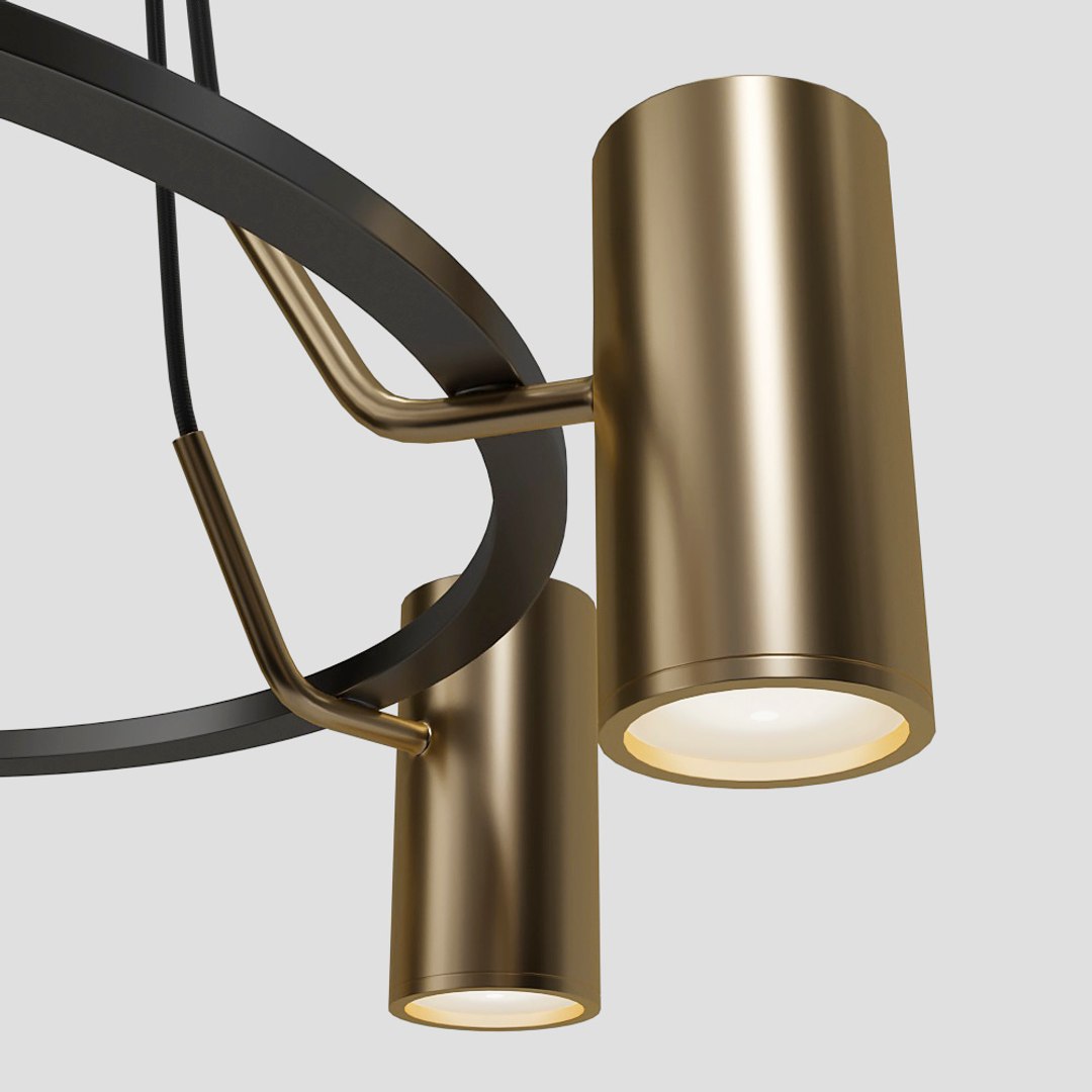 3D Chandelier Unity 8 Lamps - TurboSquid 1601988