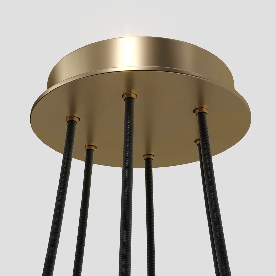 3D Chandelier Unity 8 Lamps - TurboSquid 1601988
