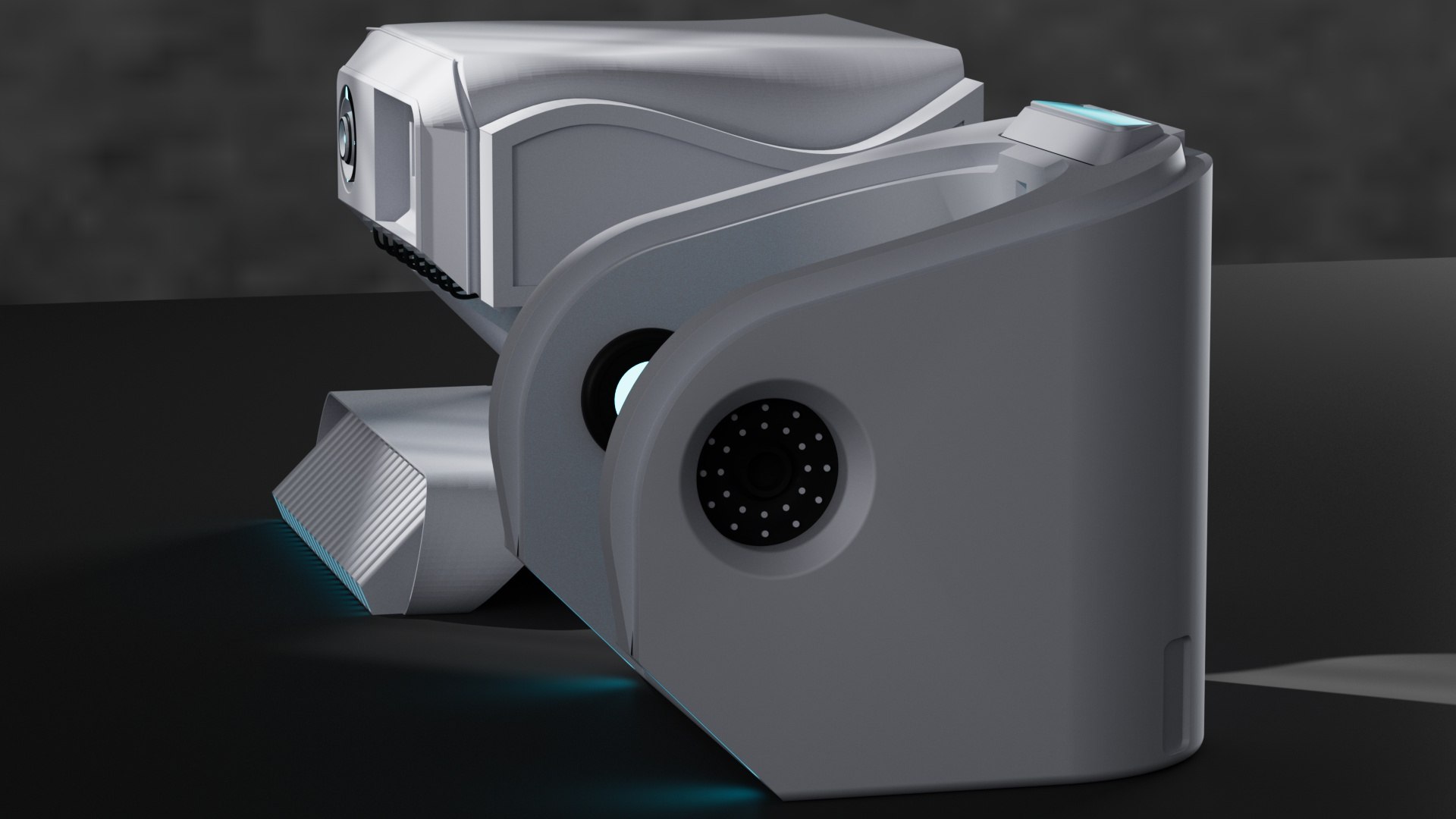 3D model Sci Fi concept of control panel - abstract futuristic shapes https://p.turbosquid.com/ts-thumb/31/JiHdQr/QE/z02/jpg/1710170019/1920x1080/fit_q87/d50ff1253d3b14c855479fbeecede4d09d980aa5/z02.jpg