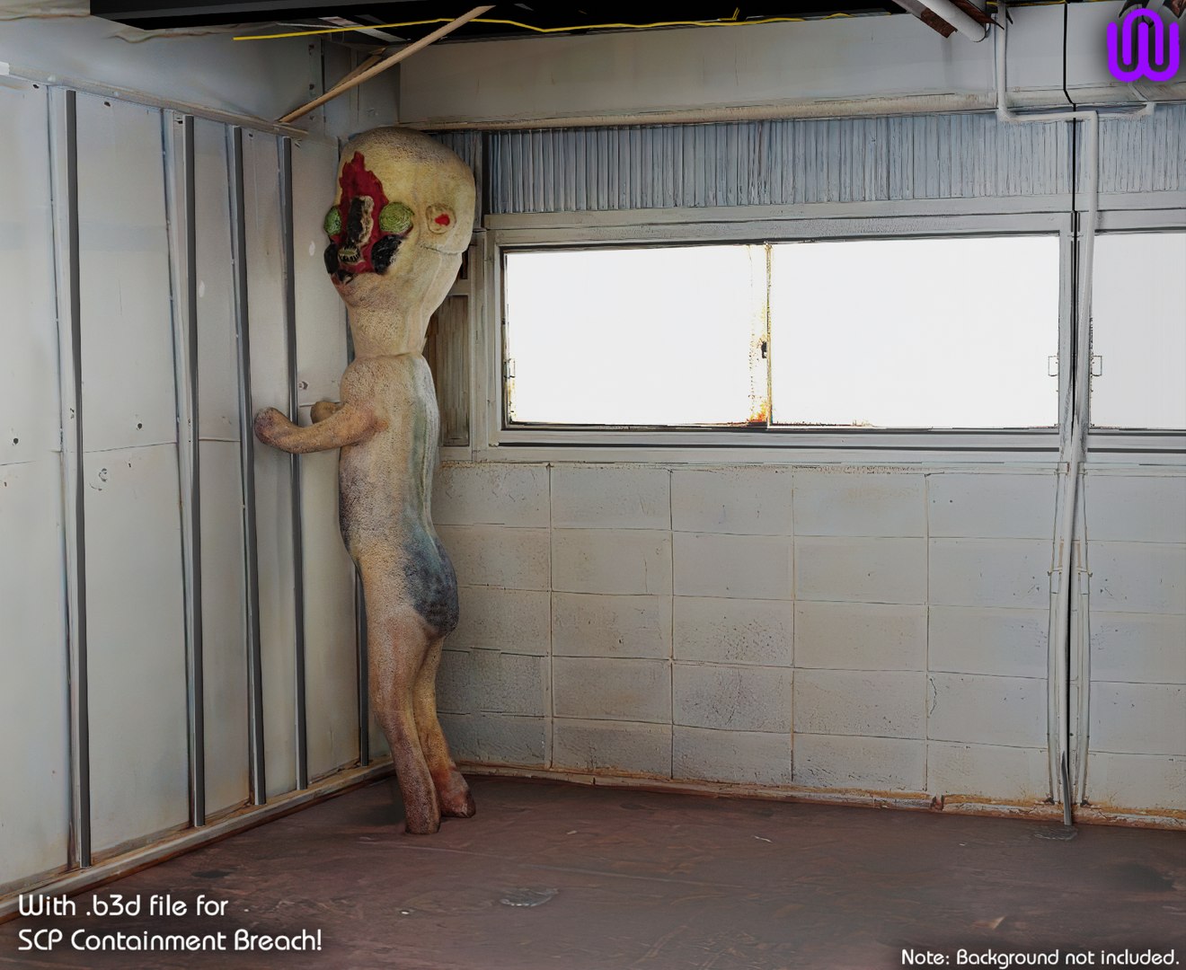 PC / Computer - SCP – Containment Breach - SCP-173 - The Models Resource