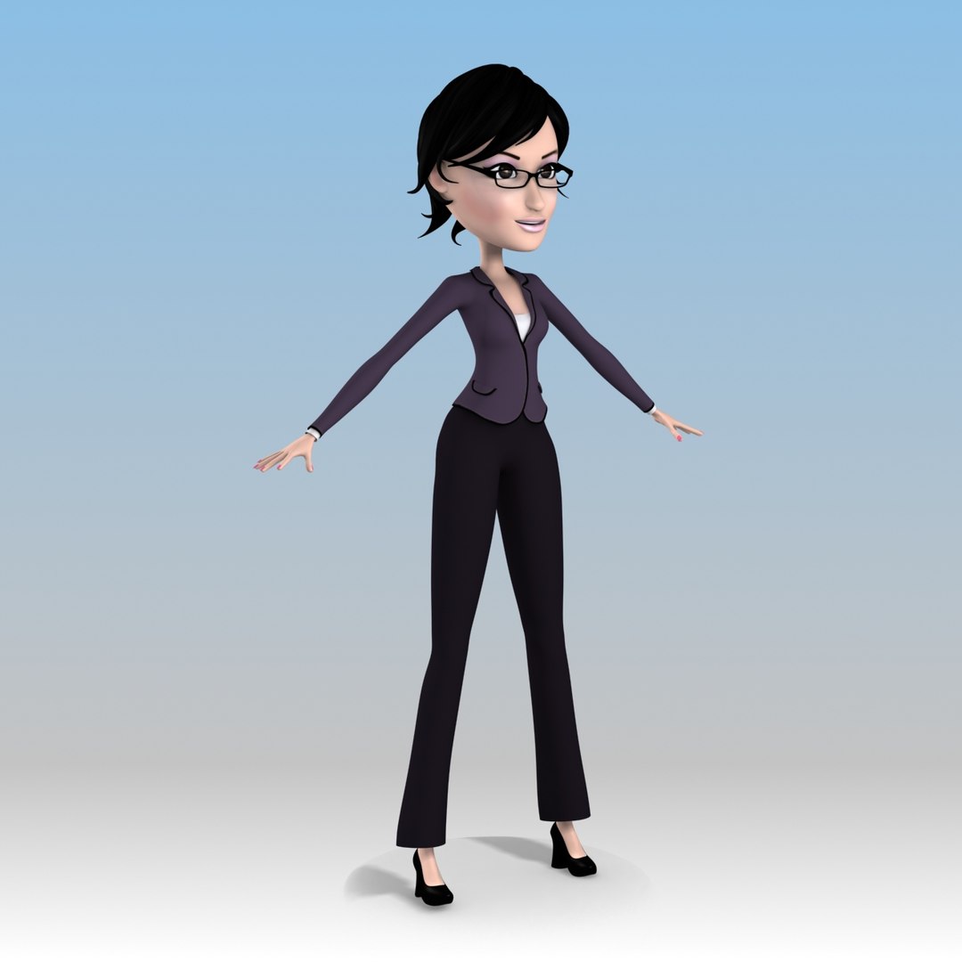 business woman cartoon girl character 3d max https://p.turbosquid.com/ts-thumb/31/NDompu/PMFrOsHq/tgrl5_render02/jpg/1344739207/1920x1080/fit_q87/1808e16605dcf3cf69052a79e29c1eaa644987c3/tgrl5_render02.jpg