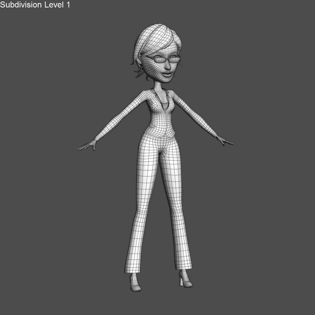 business woman cartoon girl character 3d max https://p.turbosquid.com/ts-thumb/31/NDompu/WzPz4S6B/tgrl5_renderwire03/jpg/1377632142/1920x1080/fit_q87/69f7eecca196d233d1b3404fa17b82ea34ffbf84/tgrl5_renderwire03.jpg