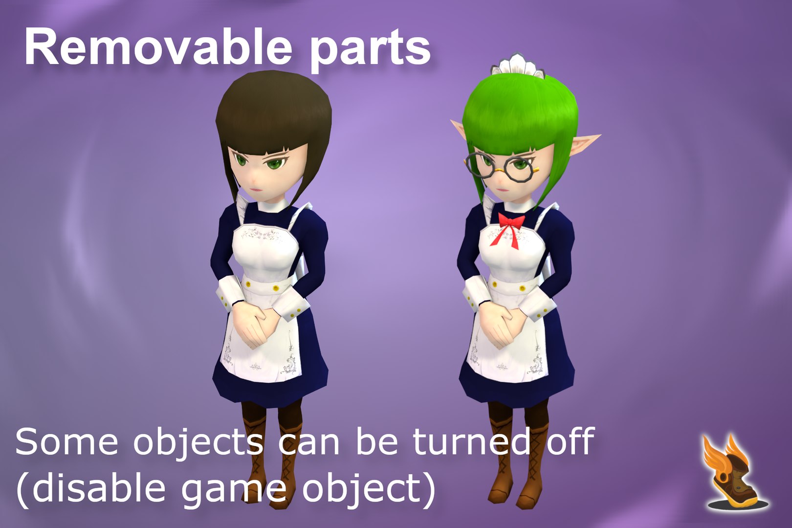 Stylized NPC - Maid 3D model https://p.turbosquid.com/ts-thumb/31/Q2mEYN/R3/image3/png/1689592170/1920x1080/fit_q87/42250a8bca1e63dd3d11e99b364771921a3d1a2f/image3.jpg