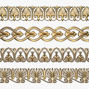 Path Ornament Pack 08 3D model