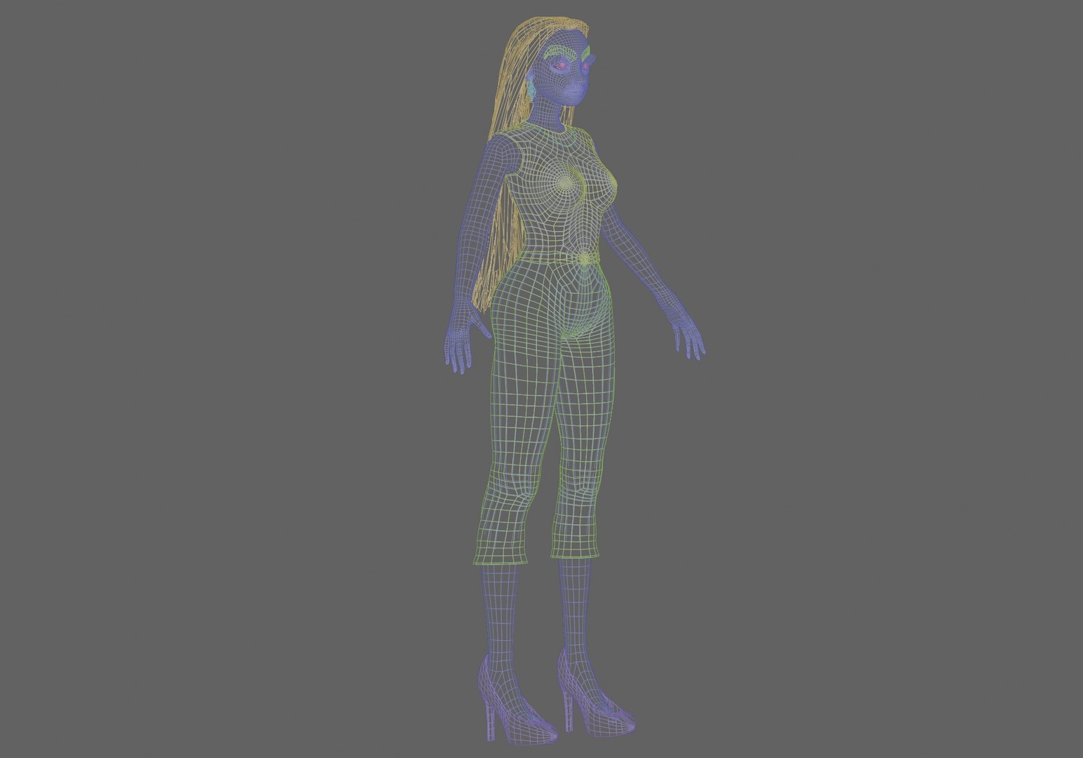 3D Young Cool Girl V29419 - TurboSquid 2264033