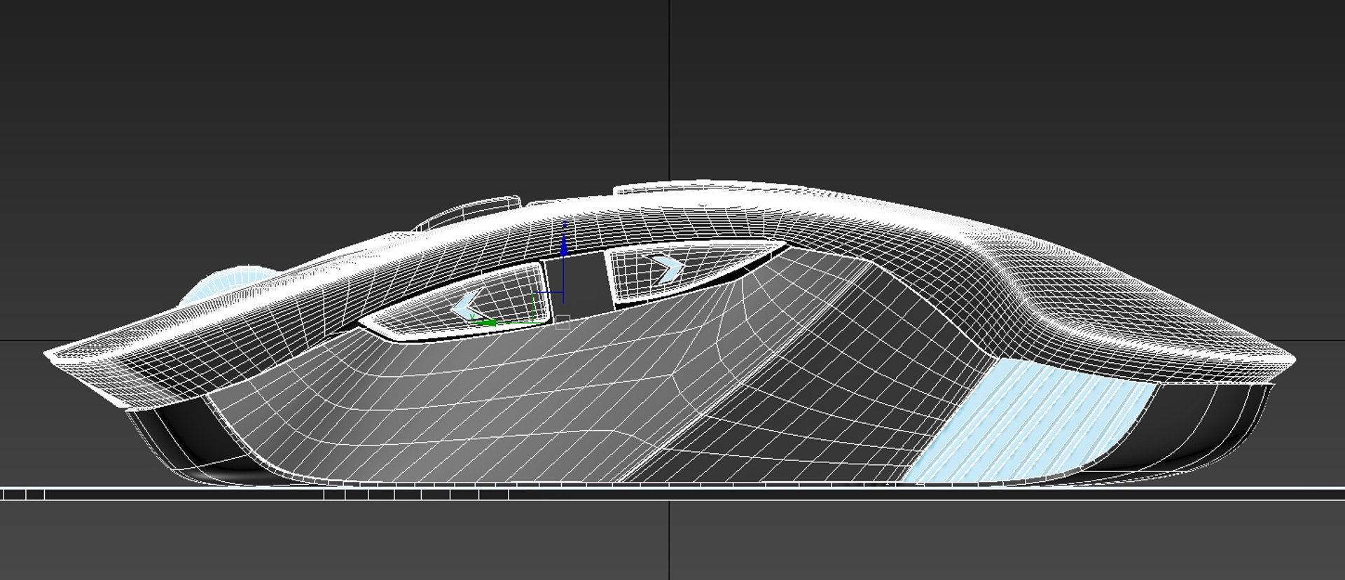 Realistic Bluetooth Gaming Mouse 3d Max