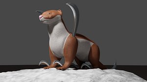 3D Japanese Yokai - Kamaitachi