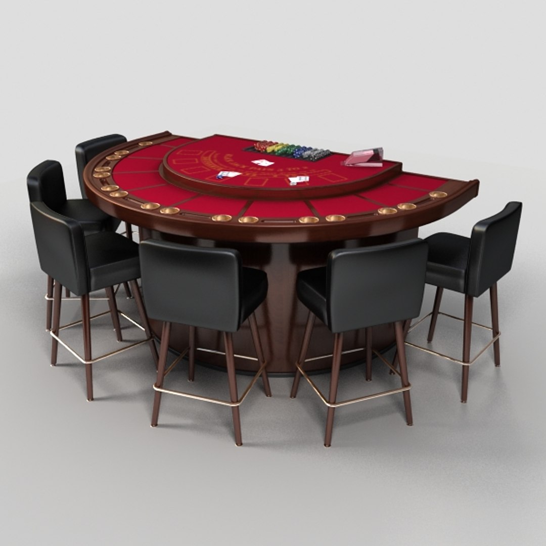 Blackjack Table Stools Max