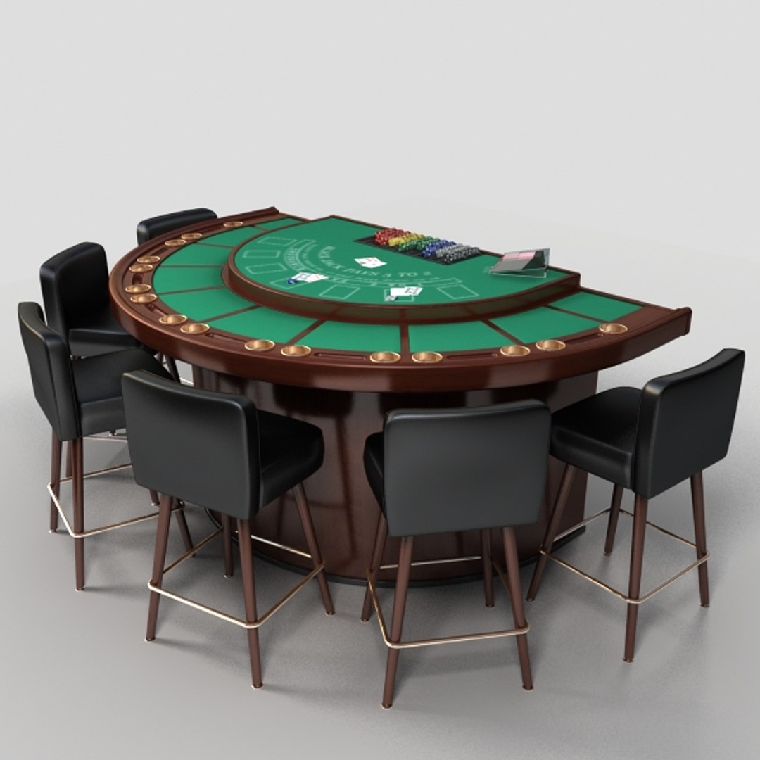 Blackjack Table Stools Max