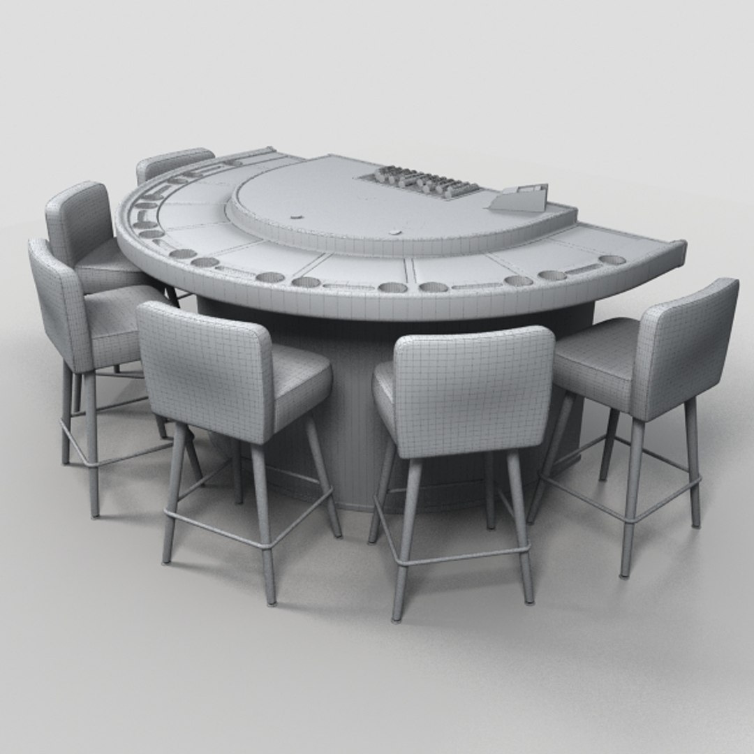 Blackjack Table Stools Max