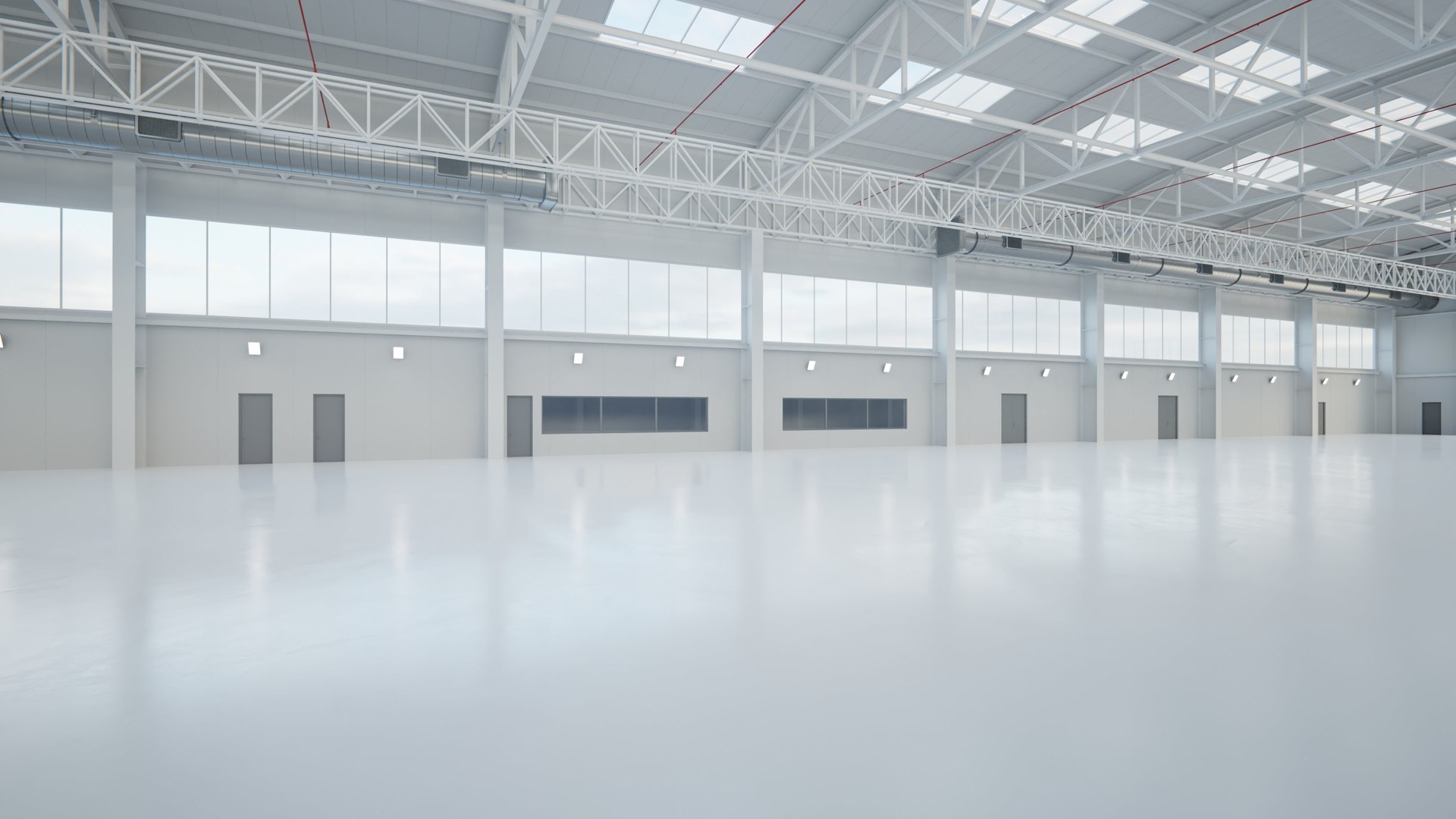 3D Airplane Hangar Interior 16 - TurboSquid 2140503