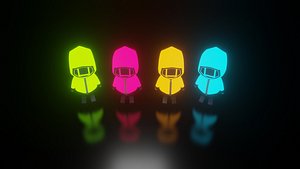 3D Cartoon character model