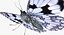 realistic marbled white 3D model