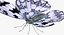 realistic marbled white 3D model