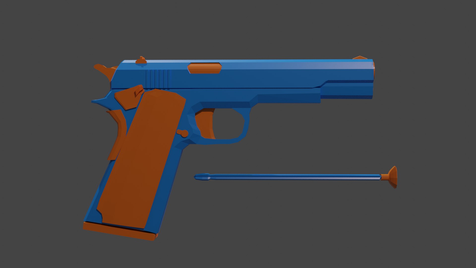 Toy Gun 3D Model TurboSquid 1607935