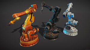 industrial mechanic hand 3D