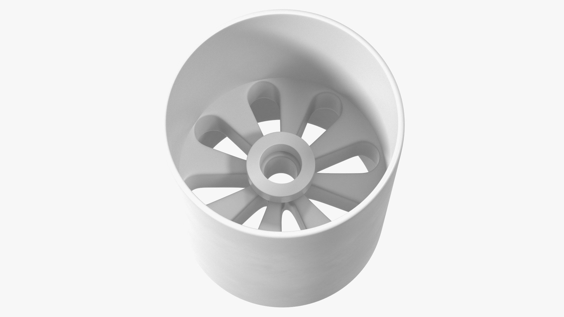 Golf Hole Cup 3D model preview