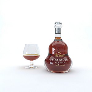 cognac bottle model