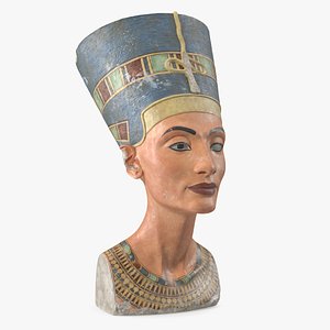 Bust of Queen Nefertiti 3D model