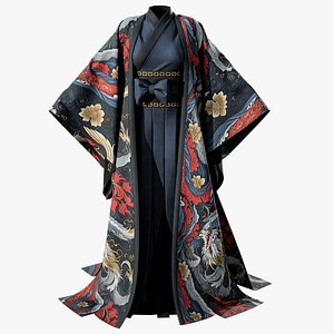Kimono 3D model
