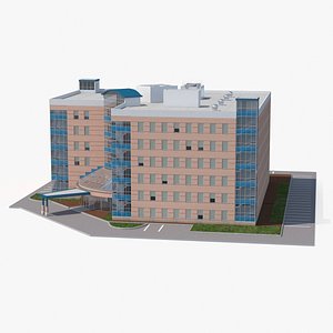 hospital 3d model