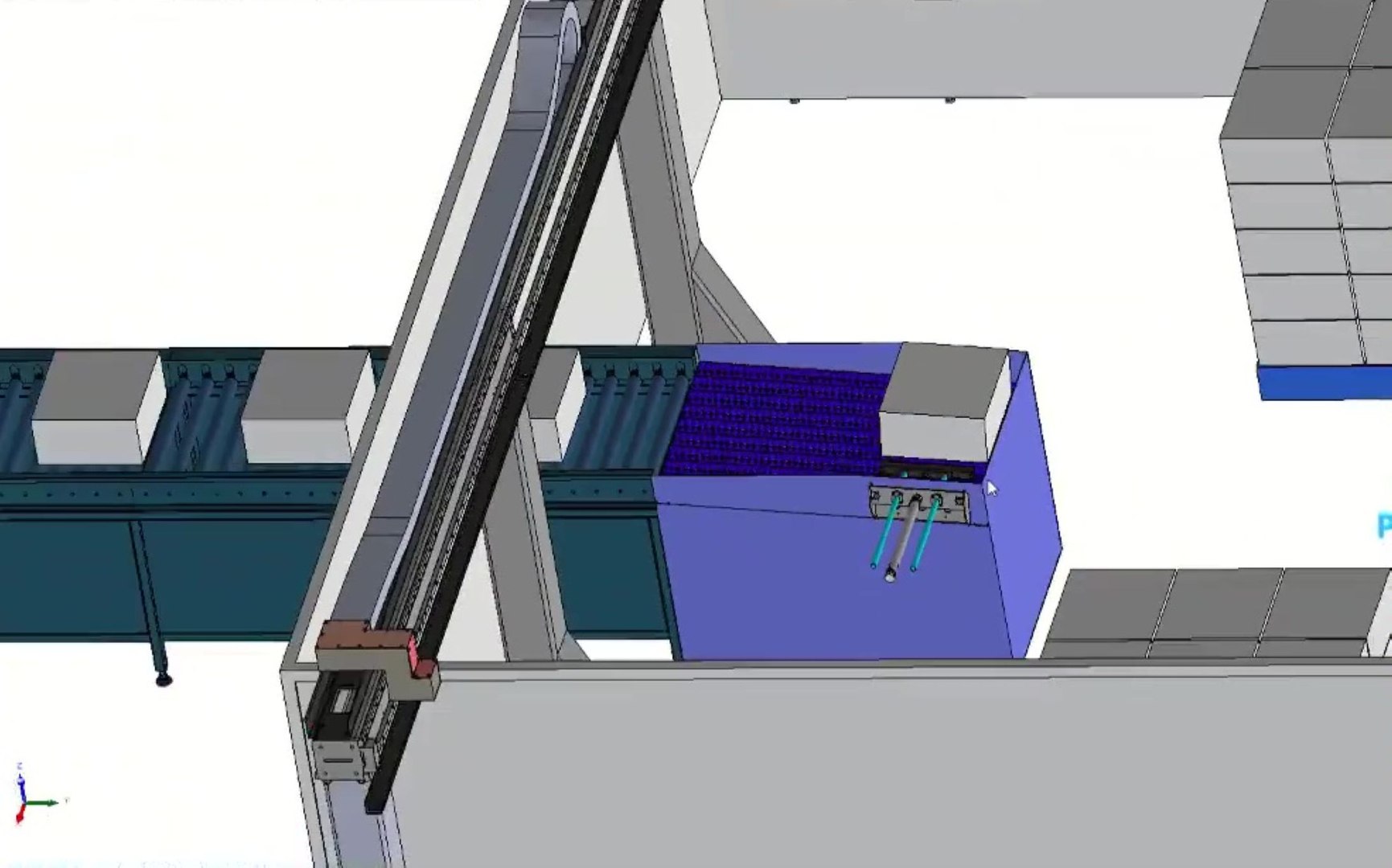 3D Heavy Duty Smart Palletizer High-Speed CNC Gantry Automation For ...