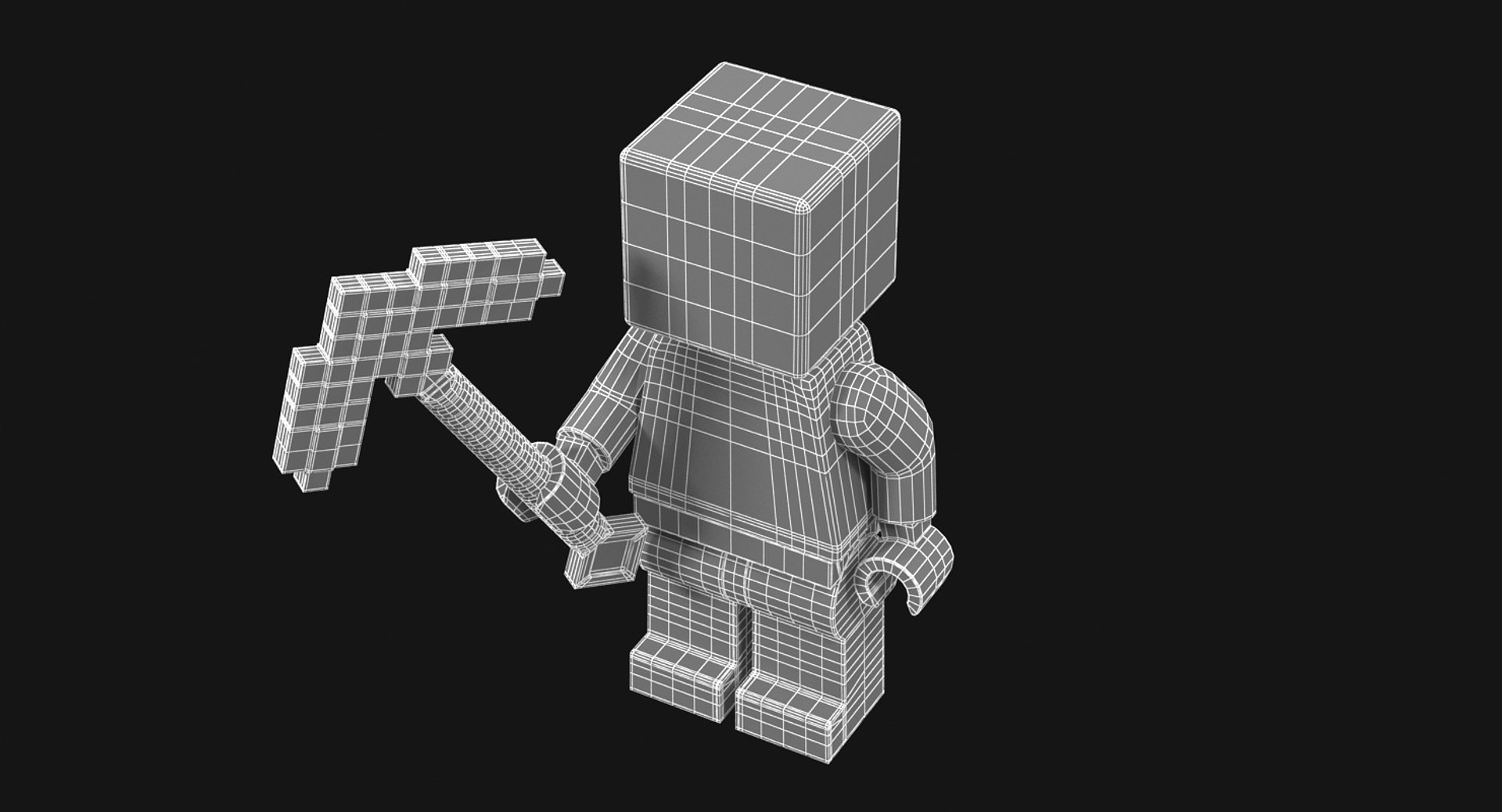 Lego minecraft steve model - TurboSquid 1181713