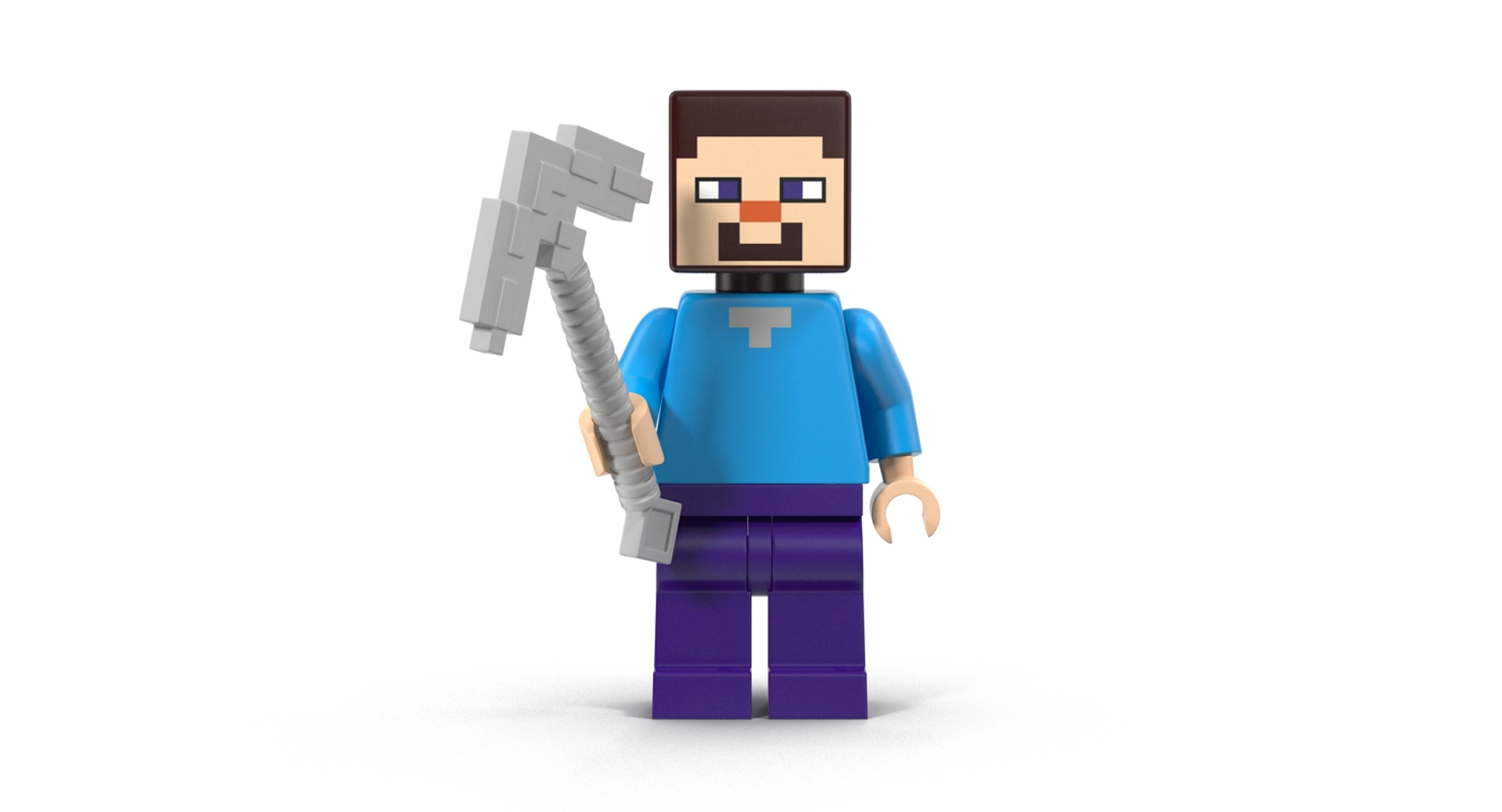 Lego minecraft steve model - TurboSquid 1181713