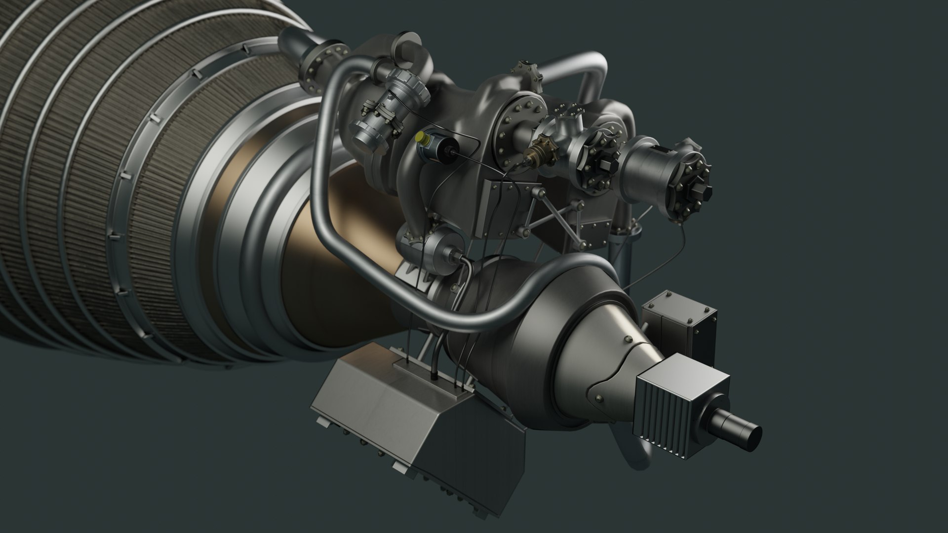 Rocket Engine Rl10a 3D Model - TurboSquid 1599265