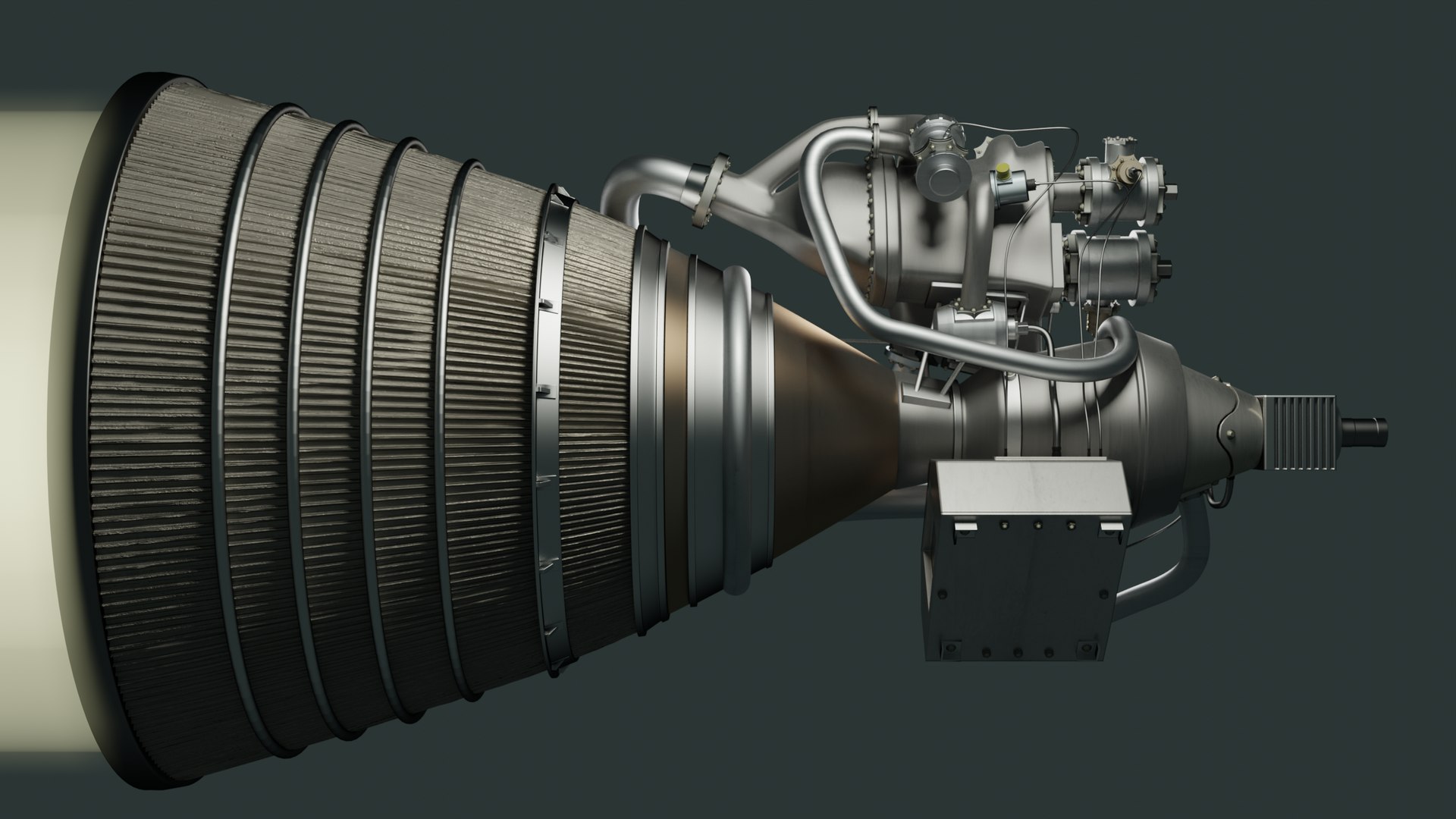 Rocket Engine Rl10a 3D Model - TurboSquid 1599265