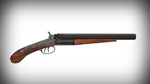 Classic Sawed-Off Shotgun