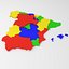 Carte de l'Espagne