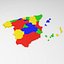 Carte de l'Espagne