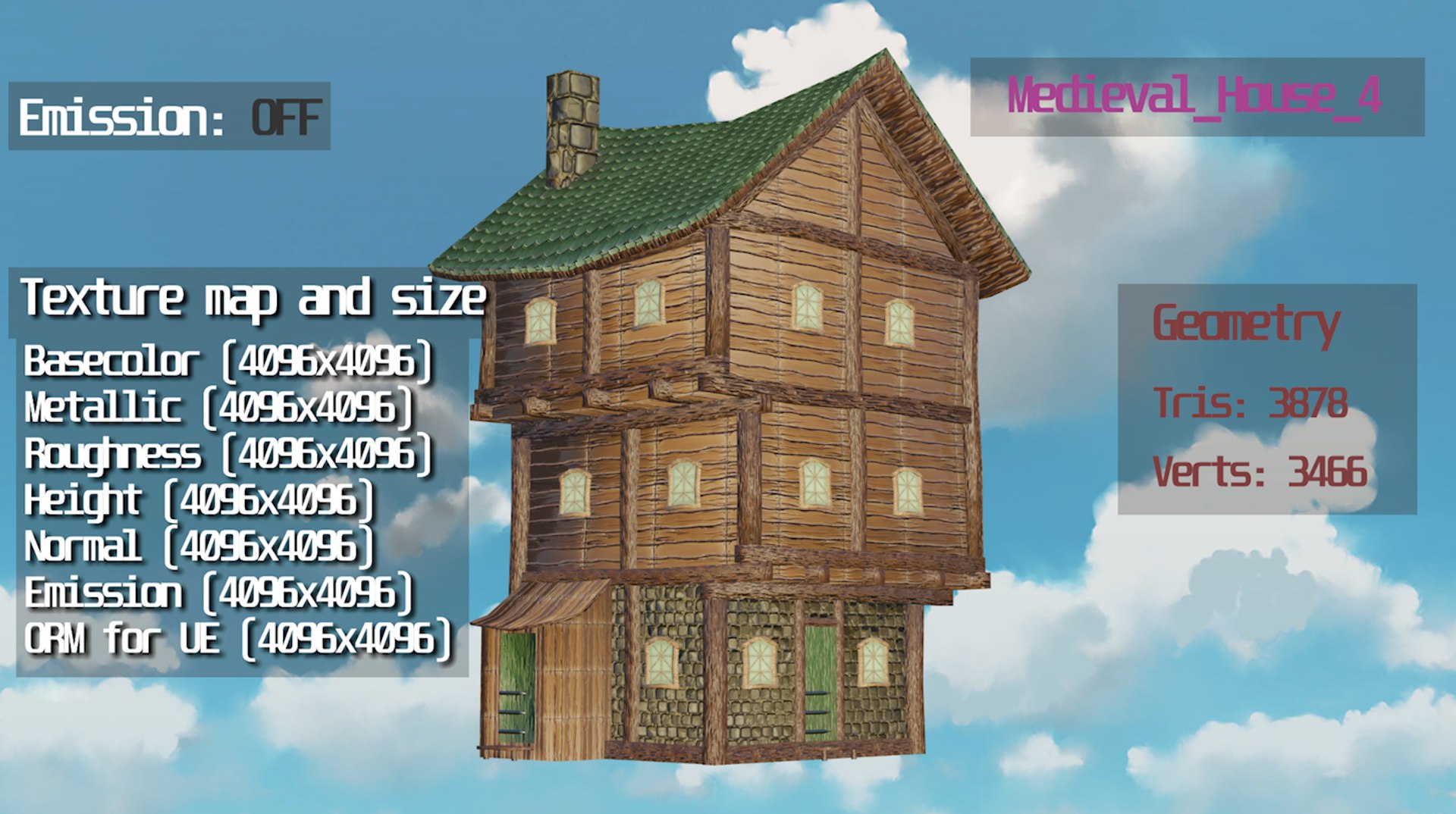 3D Stylized Medieval Houses Pack - 10 pieces - 4K Textures https://p.turbosquid.com/ts-thumb/32/6C7wbg/ji/preview0020/png/1631122670/1920x1080/fit_q87/dd6960ff1ecca0f814a92762f31435b6405f98a7/preview0020.jpg