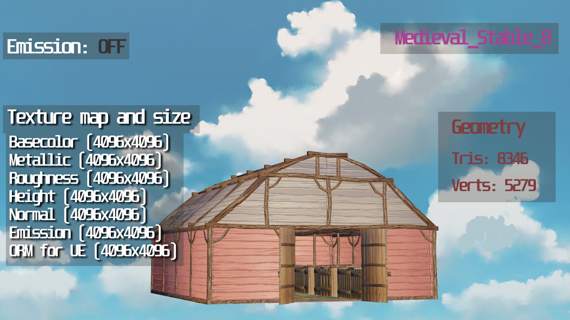 3D Stylized Medieval Houses Pack - 10 pieces - 4K Textures https://p.turbosquid.com/ts-thumb/32/6C7wbg/qk/preview0024/png/1631122660/1920x1080/fit_q87/df6b7913e7c65e518303f9cf39e46108f3d87318/preview0024.jpg