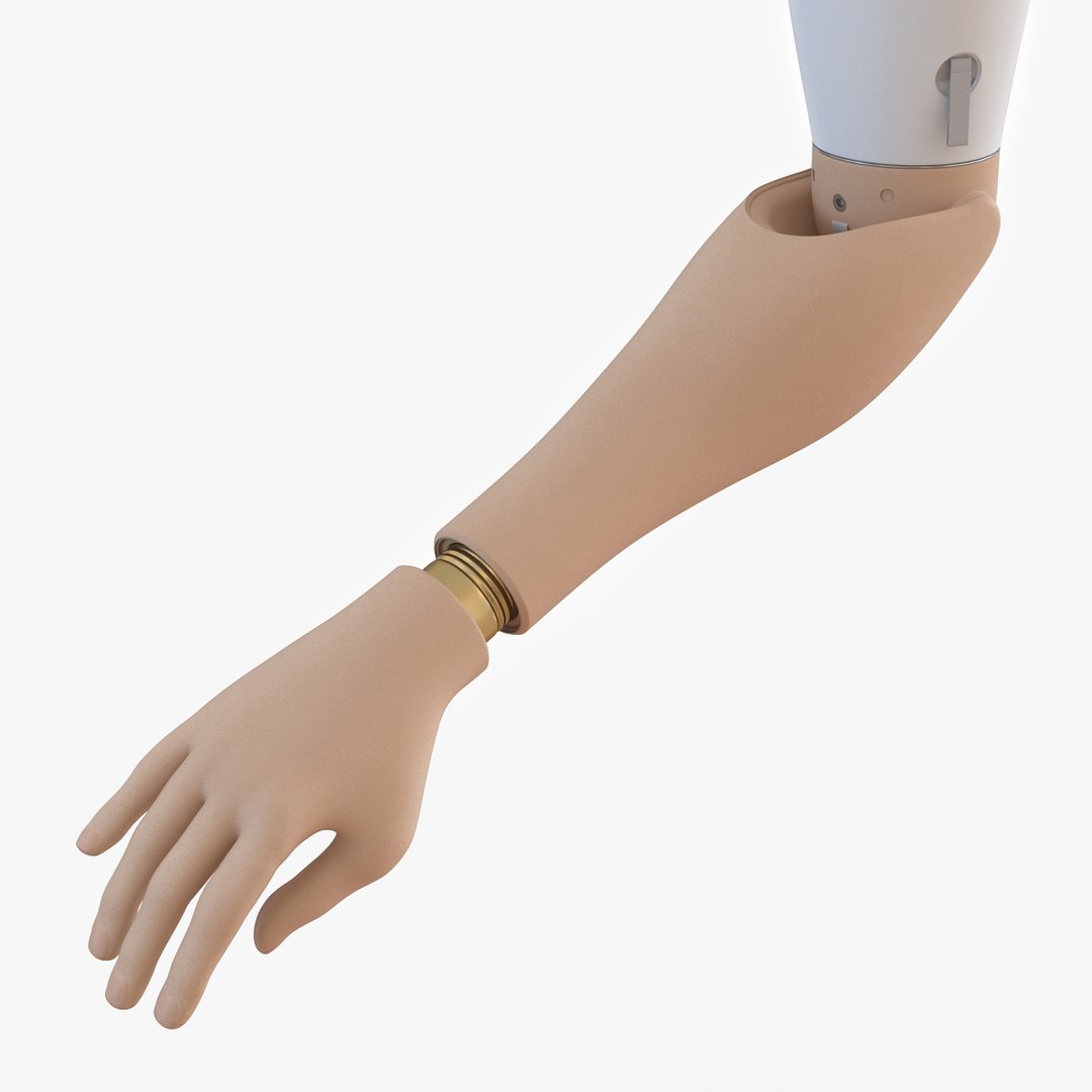 Prosthetic Arm 3D model preview